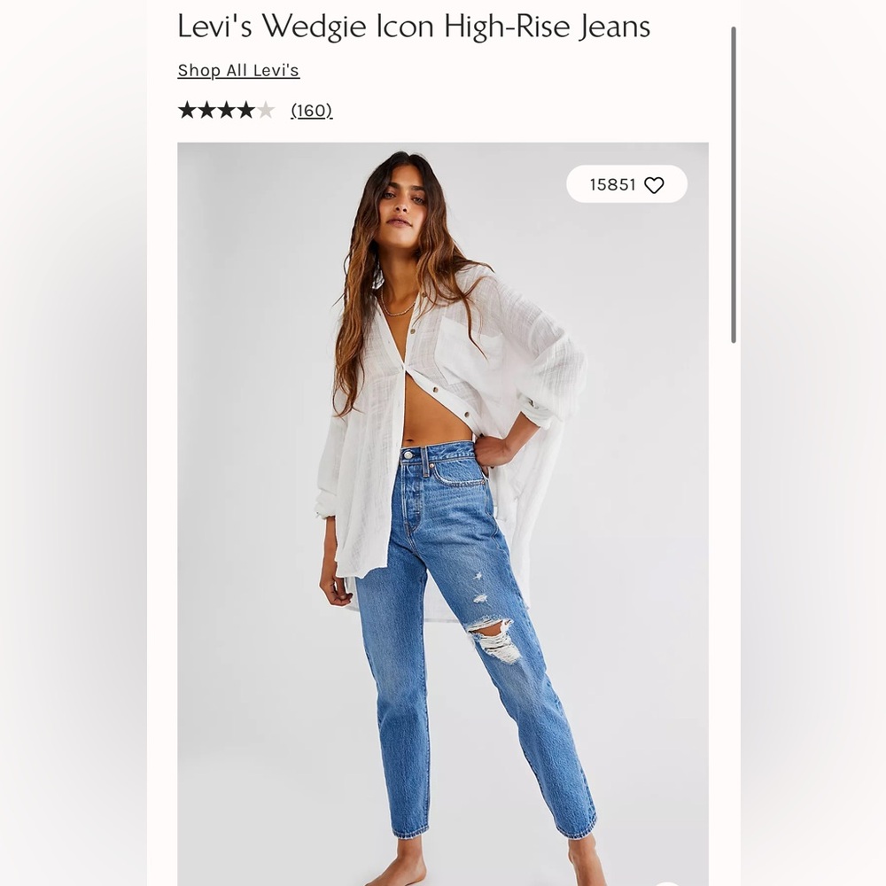 Levi’s Size 27 Wedge Skinny jeans